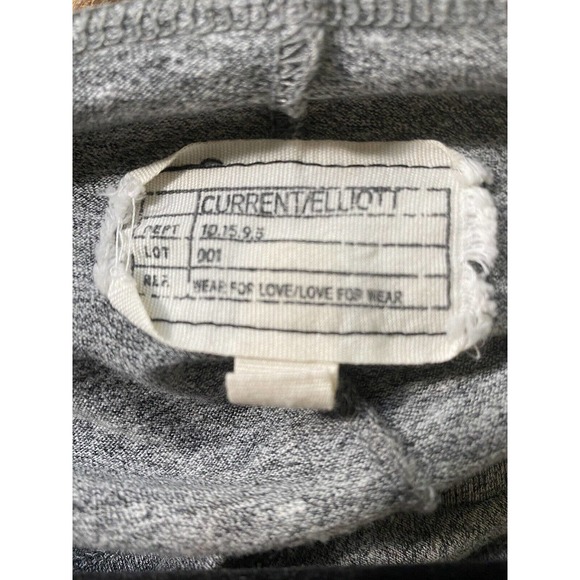 Current Elliott The V Neck Trapeze Dress Gray Heather Short Sleeve S 2 - Picture 4 of 4